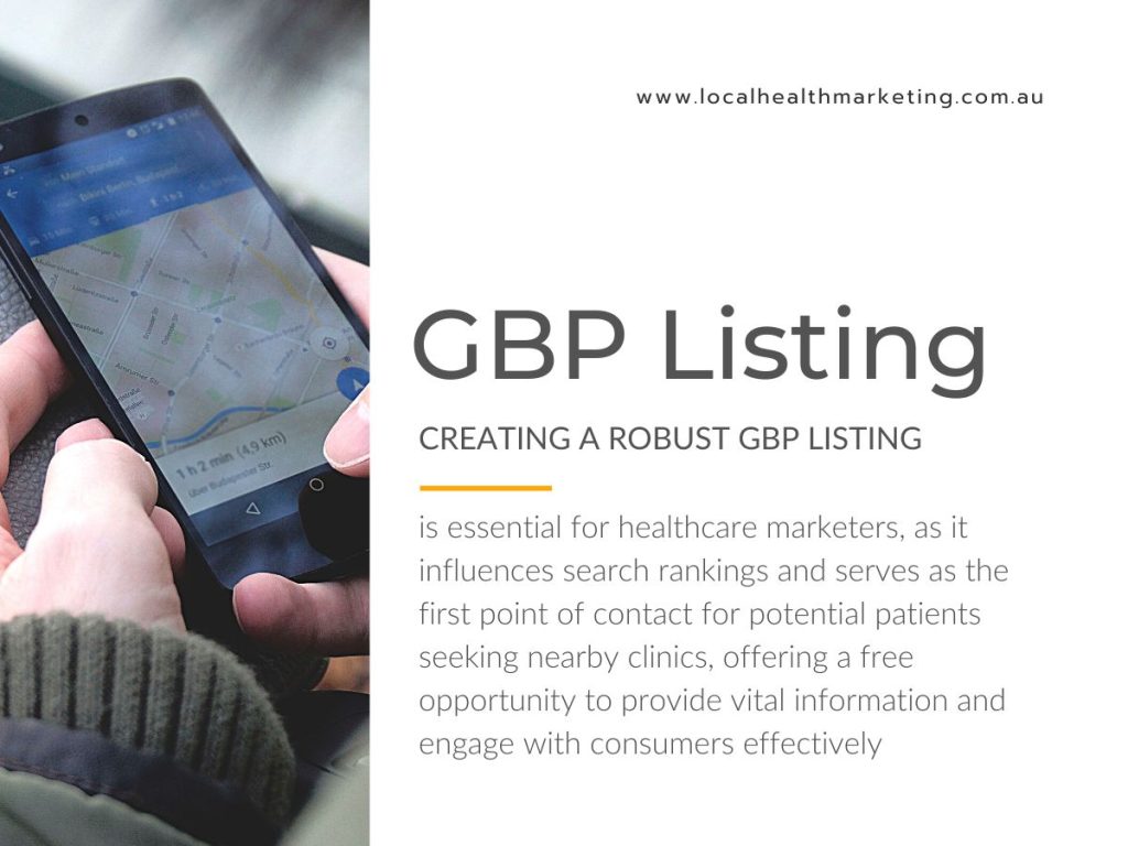 Google My Places Optimisation for Health Clinics | Local Health Marketing