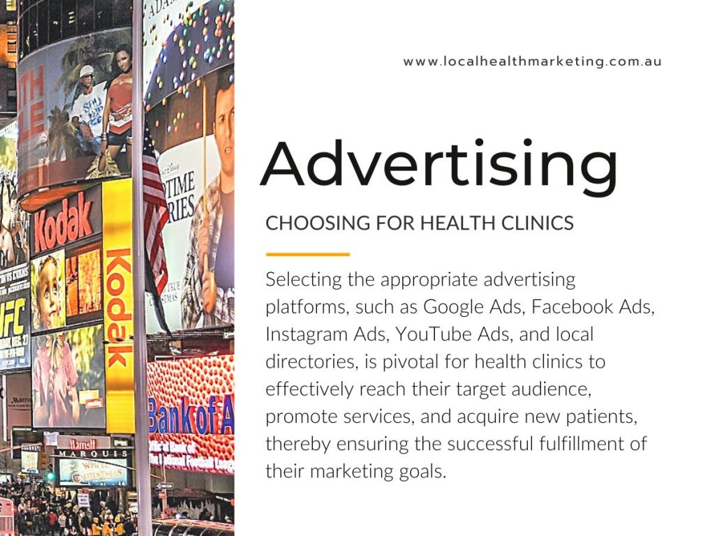 Which Advertising Platforms Are Recommended for Health Clinics? | Local Health Marketing