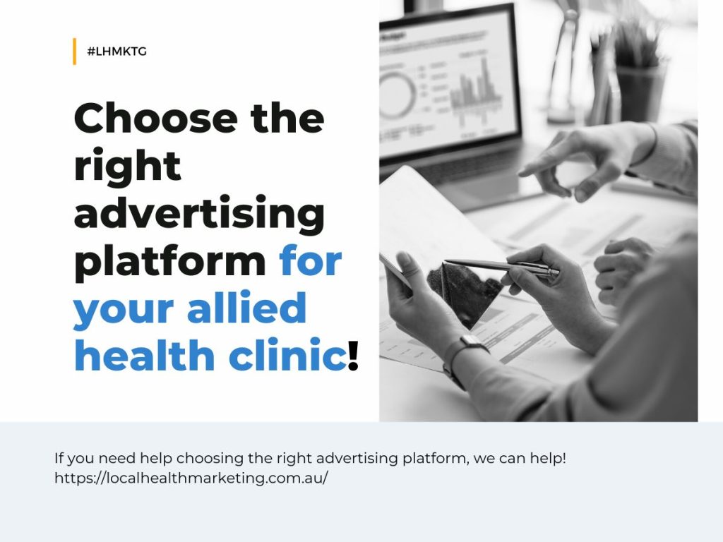 Which Advertising Platforms Are Recommended for Health Clinics? | Local Health Marketing